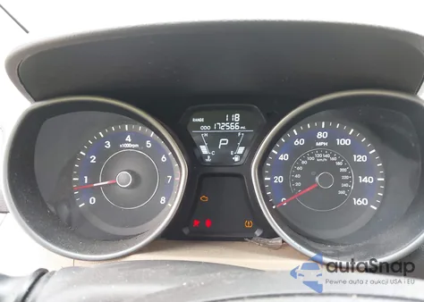 2013 Hyundai Elantra Limited z USA, uszkodzony, nr VIN 5NPDH4AE0DH205791